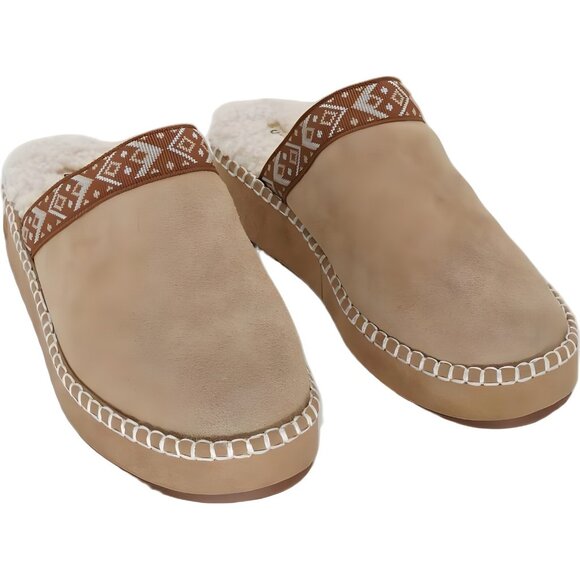 Lucky Brand Shoes - Lucky Brand Distressed Suede Womens Mule Shoes Size 7.5 Excellent